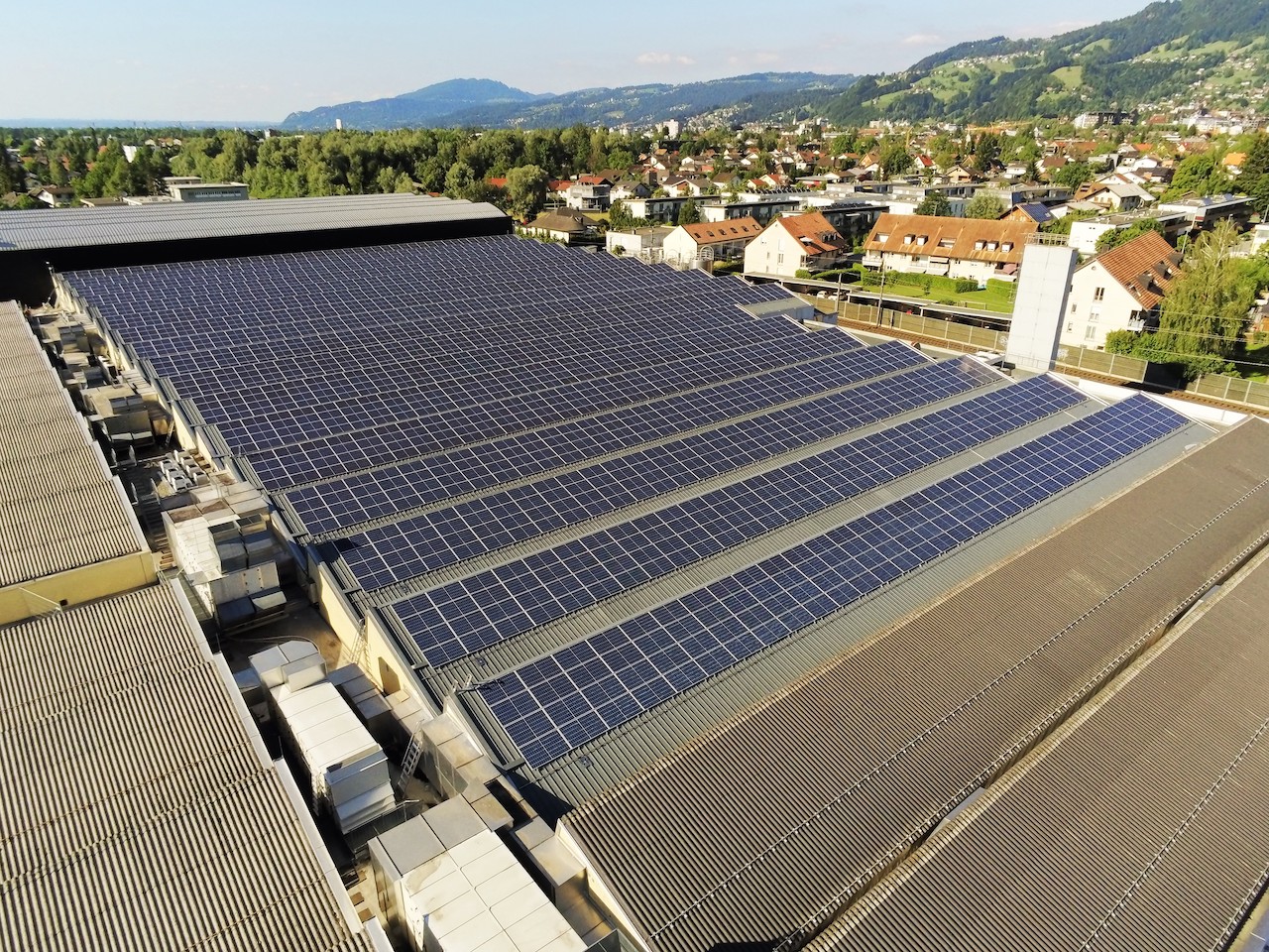 Zumtobel Vorarlberg Photovoltaik