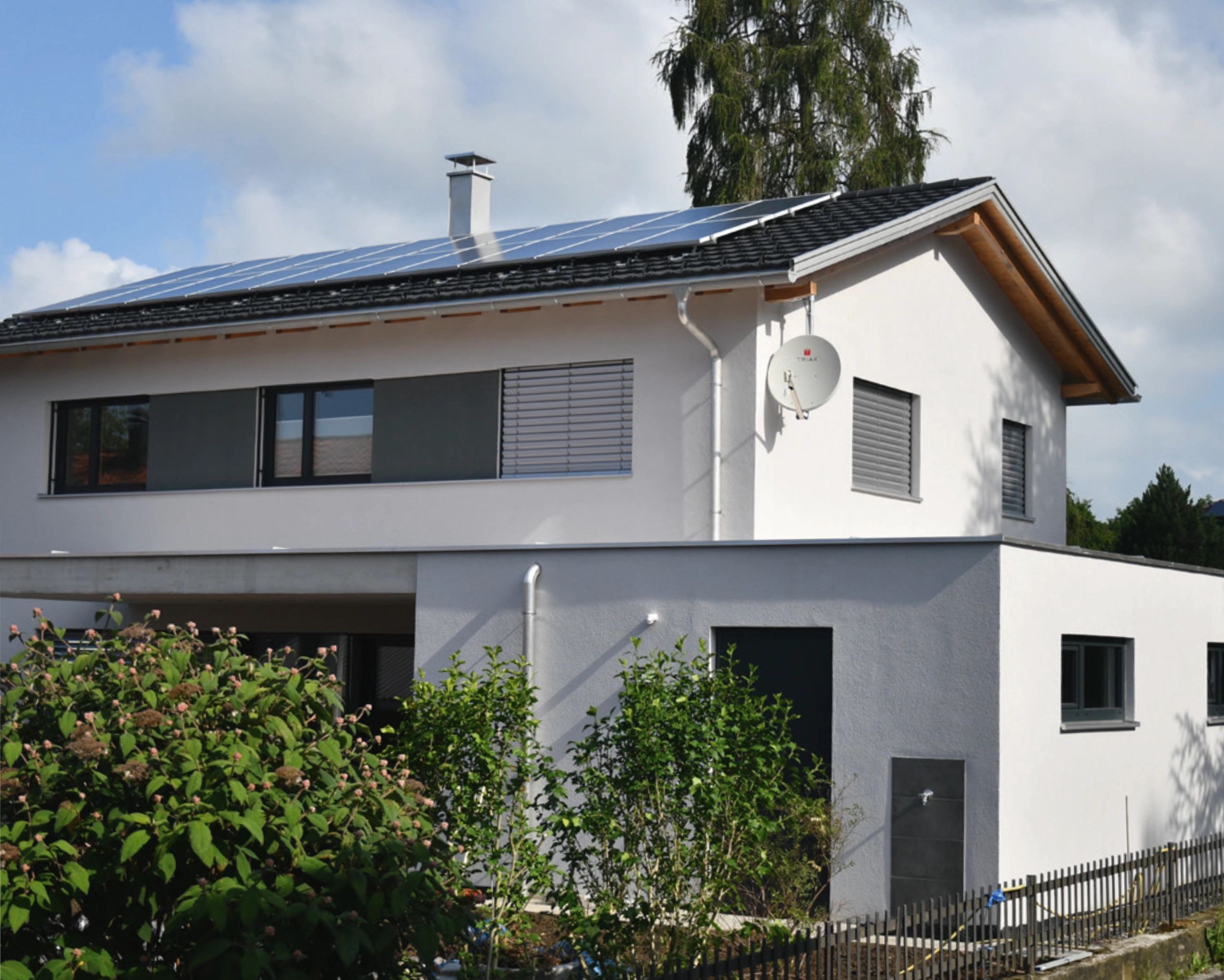 Eigenheim-Photovoltaik